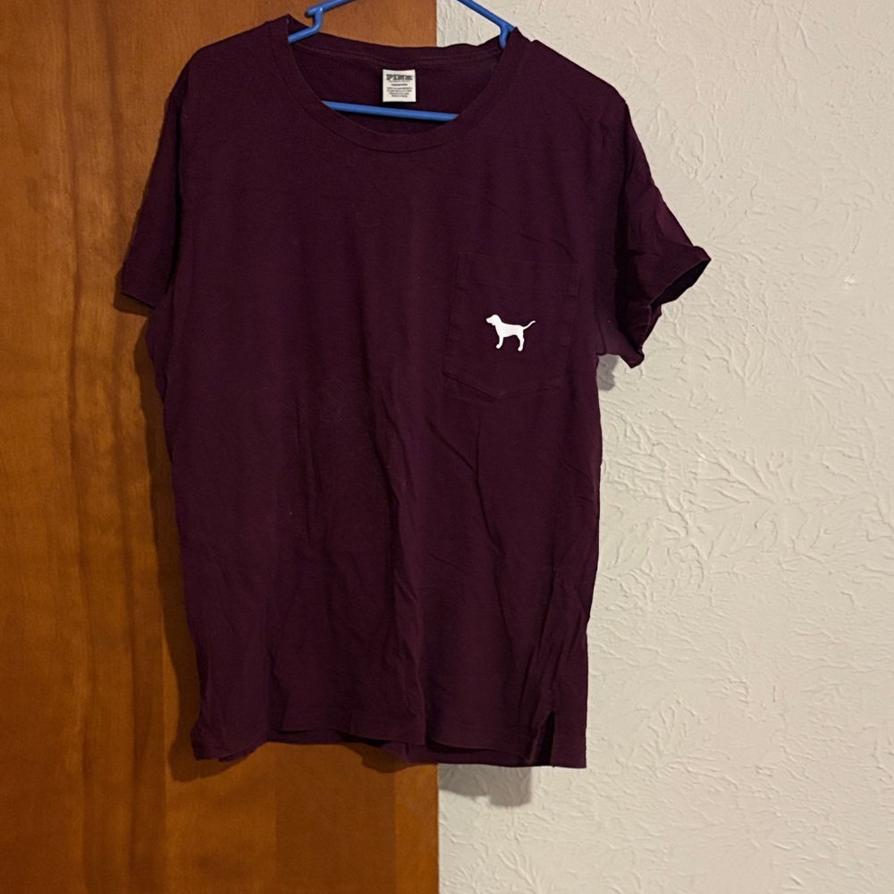 Purple T-Shirt with Dog Logo